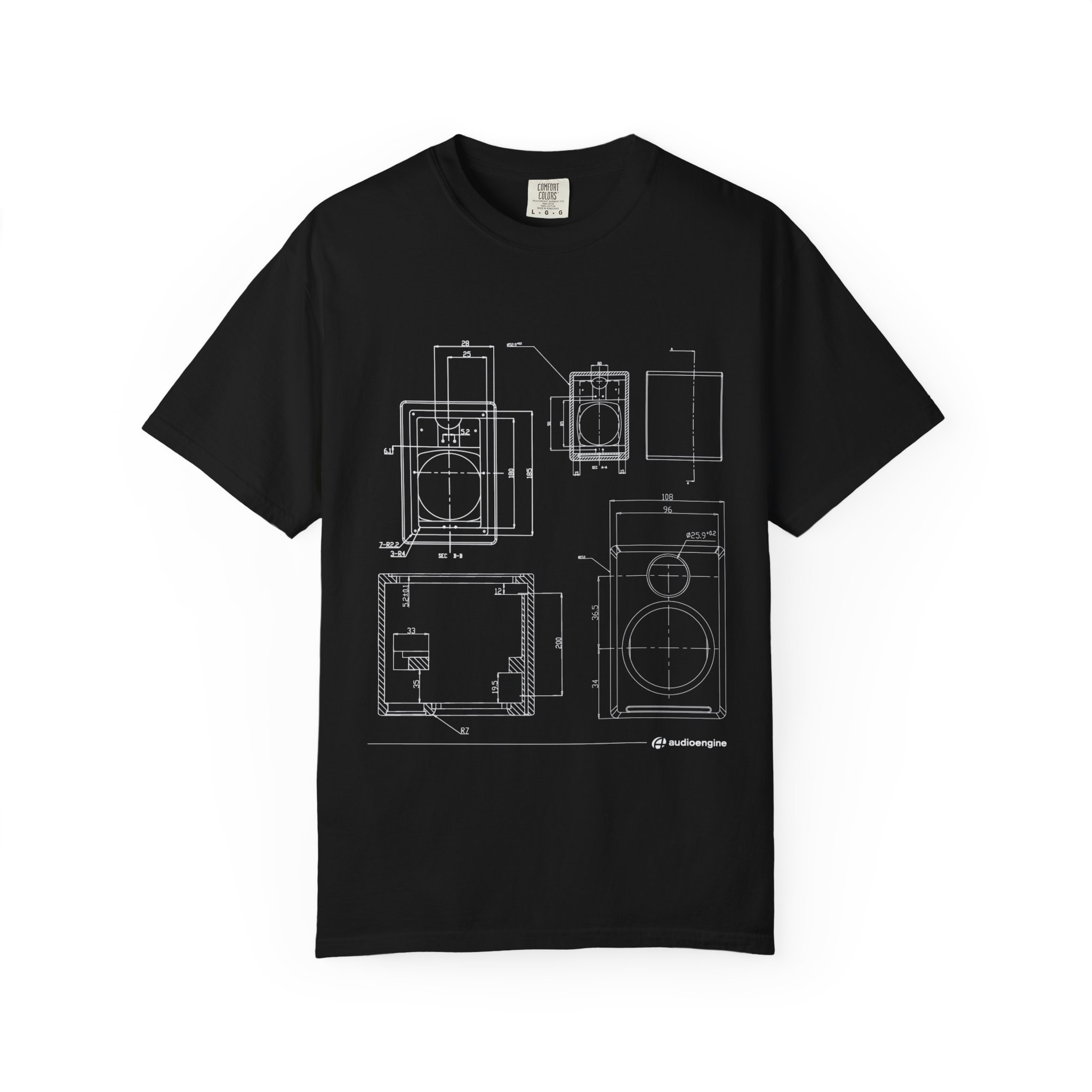 Blueprint Camera Unisex T-Shirt, Casual Wear, Artist Gift, Photography Tee, Unique Apparel, Comfortable Style - Image 32