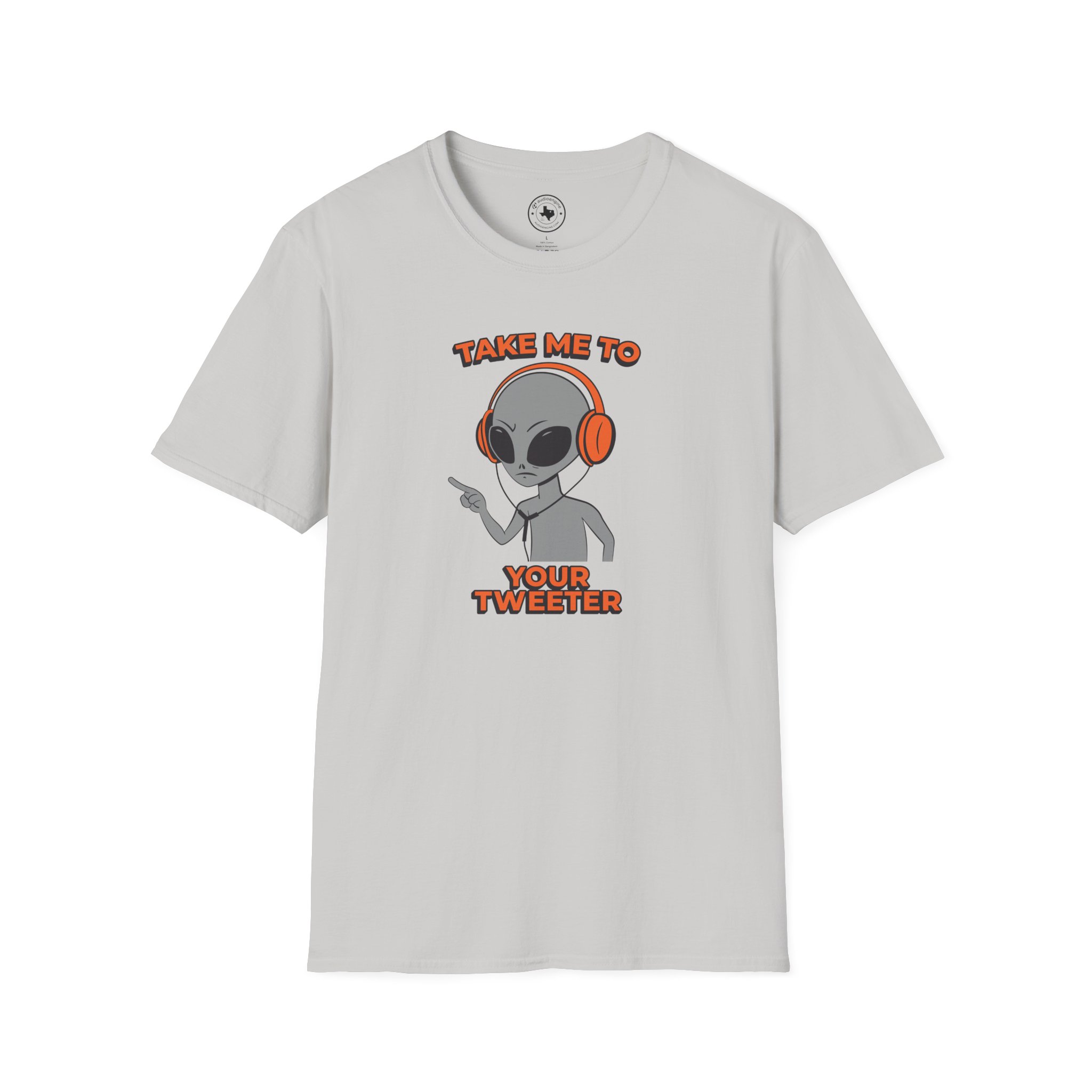 Alien DJ T-Shirt — "Take Me To Your Tweeter" Graphic Tee - Image 25