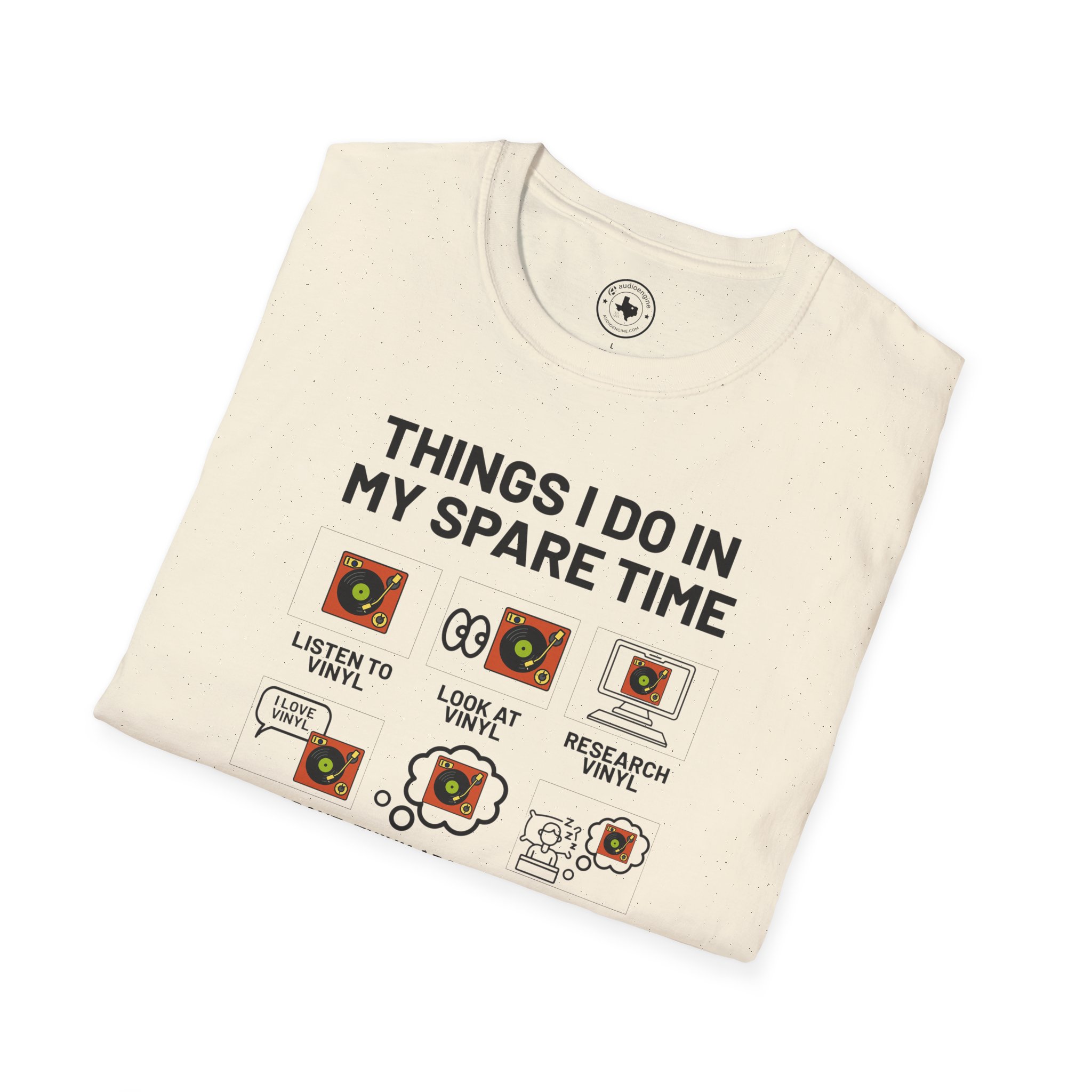 Things I Do In My Spare Time T-Shirt — Funny Hobbies Graphic Tee - Image 48