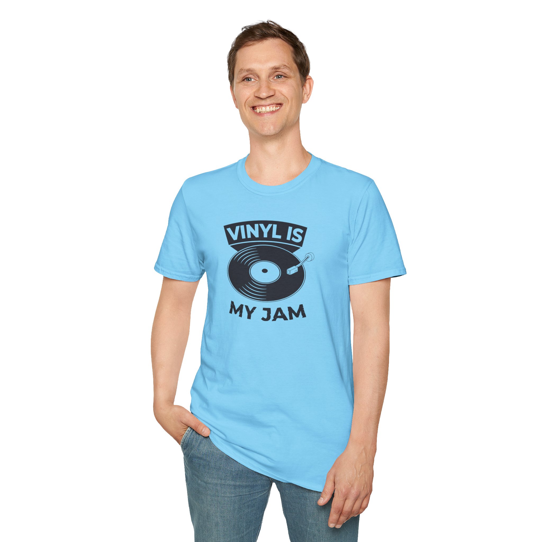Vinyl Is My Jam T-Shirt — Retro Record Lover Tee - Image 102