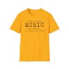 Music Lover's Unisex Softstyle T-Shirt - Perfect Gift for Musicians and Music Enthusiasts - Thumbnail Image 31