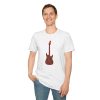 Electric Guitar Graphic T‑Shirt — Red Pattern Rock Music Tee - Thumbnail Image 16