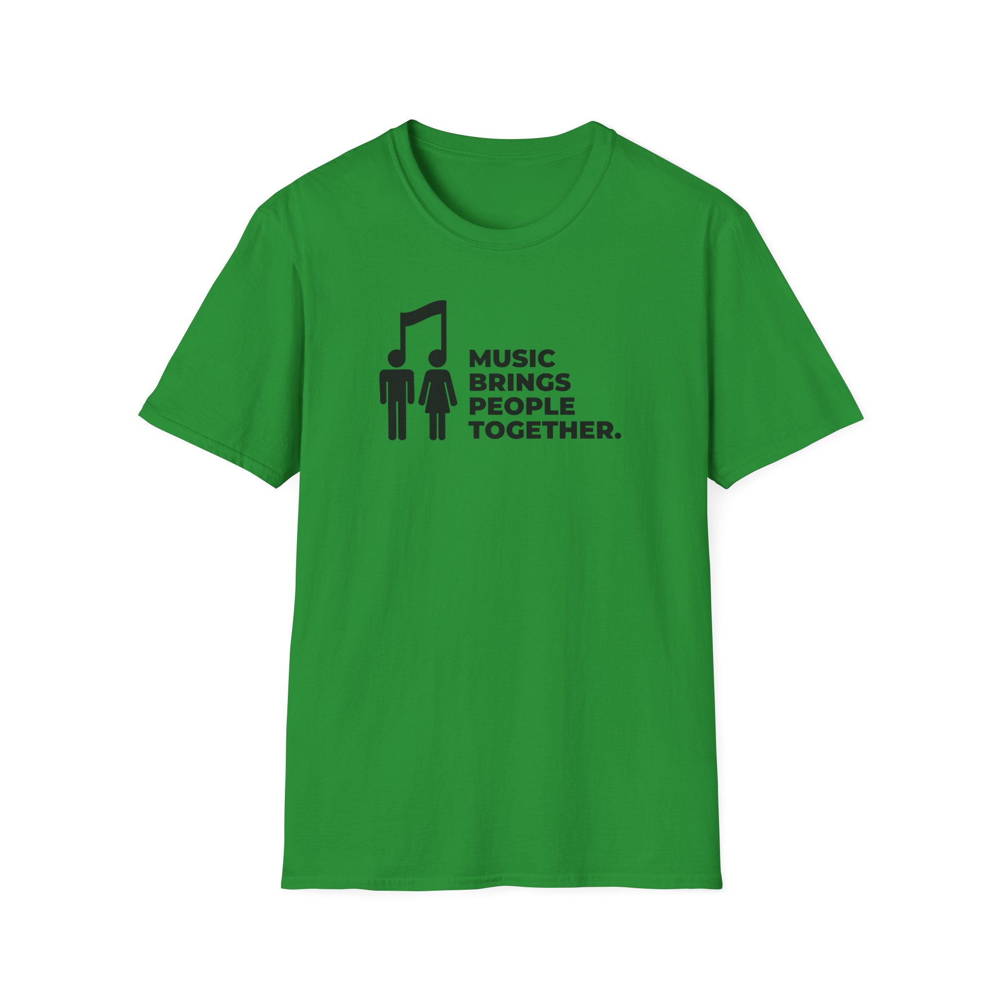 Music Brings People Together Unisex Softstyle T-Shirt - Image 33