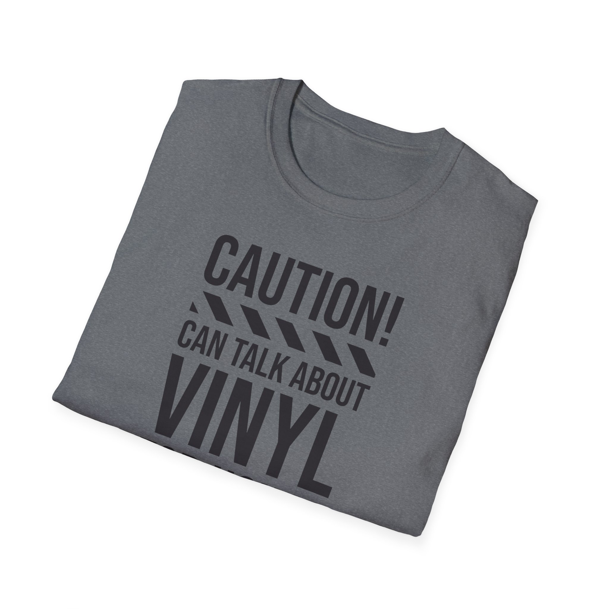 Vinyl Lover T-Shirt — "Caution! Can Talk About Vinyl For Hours" Music Tee - Image 64