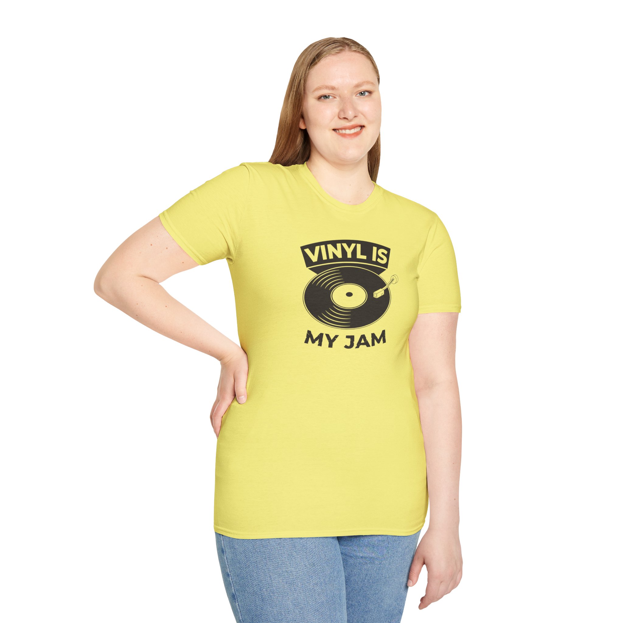 Vinyl Is My Jam T-Shirt — Retro Record Lover Tee - Image 45