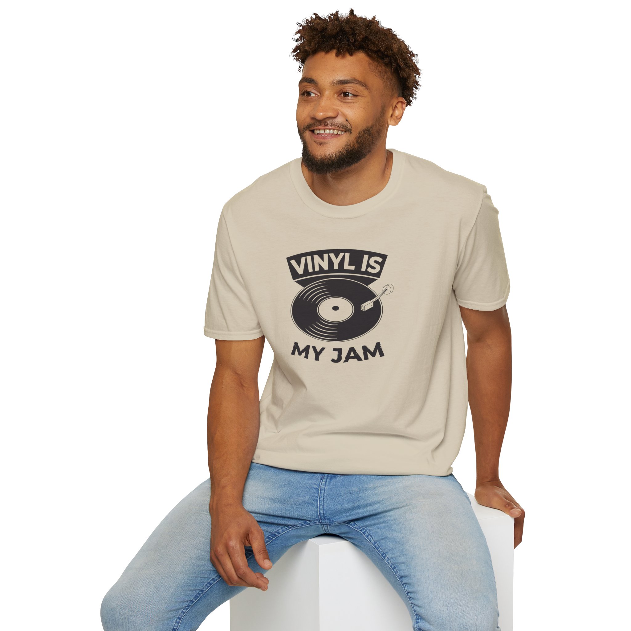 Vinyl Is My Jam T-Shirt — Retro Record Lover Tee - Image 24
