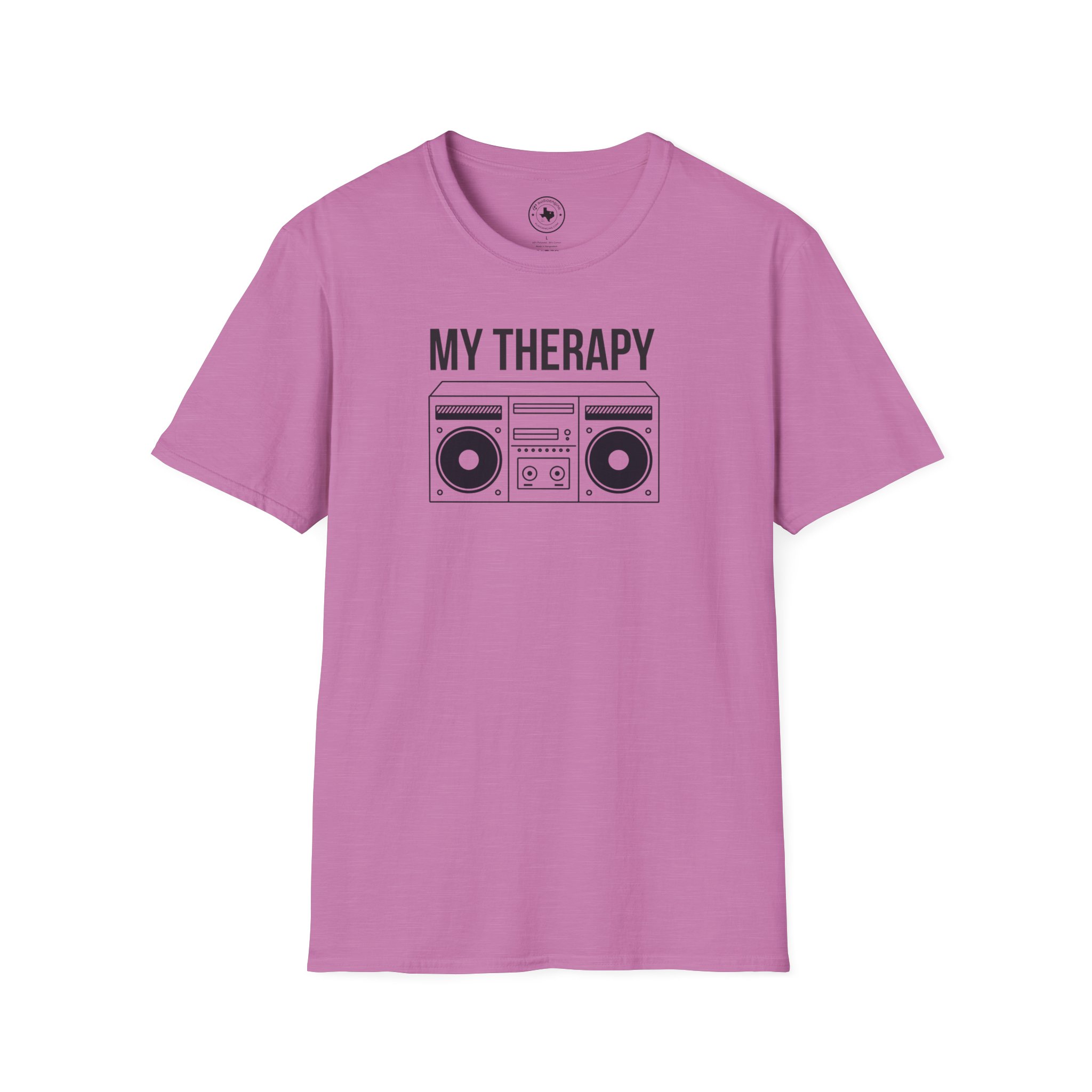 T‑Shirt — "My Therapy" Boombox Graphic Tee - Image 71