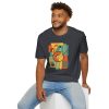 Retro Geometric Vinyl Record T-Shirt - Thumbnail Image 112