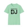 Emergency DJ Unisex Softstyle T-Shirt - Perfect for Music Lovers and Events - Thumbnail Image 25