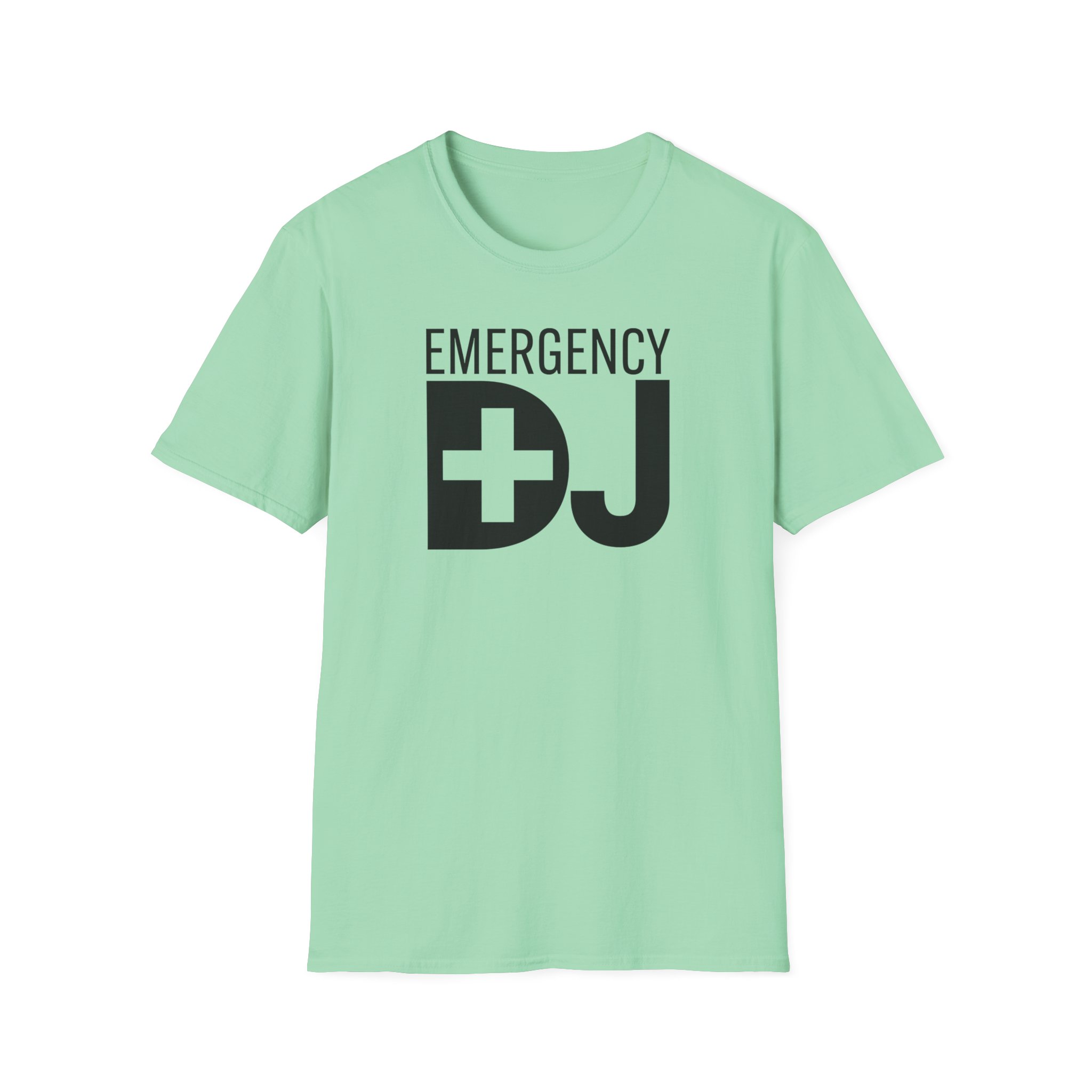 Emergency DJ Unisex Softstyle T-Shirt - Perfect for Music Lovers and Events - Image 25