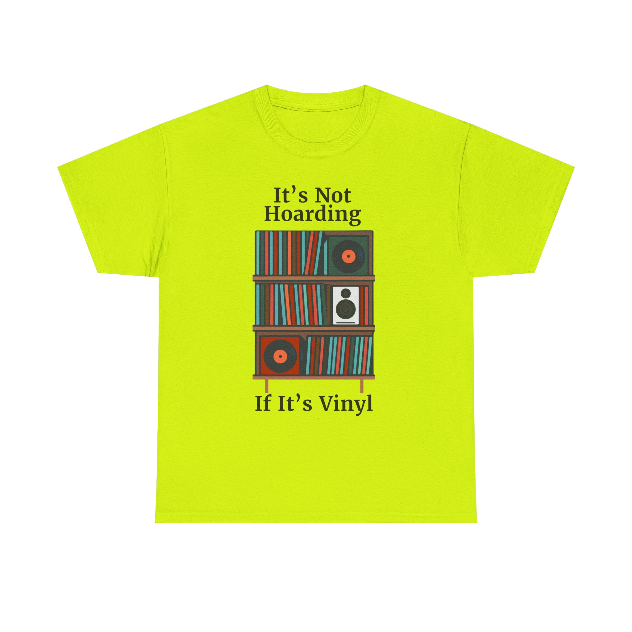Vinyl Lover's Tee, Music Enthusiast Shirt, Record Collector Gift, Unique Vinyl Print T-Shirt, It's Not Hoarding If It's Vinyl - Image 25