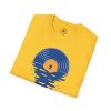 Sunset Vinyl Record T‑Shirt — Retro Music Lake Graphic Tee - Thumbnail Image 173