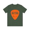 Music Lover's Short Sleeve Tee, "No Music No Life" Shirt, Gift for Musicians, Concert T-Shirt, Casual Music Apparel - Thumbnail Image 17