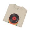 Retro Vinyl Record T-Shirt — Rainbow Stack Turntable Tee - Thumbnail Image 34