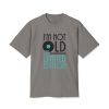 Vintage Vinyl-Inspired Unisex Heavy Faded Tee: 'I'm Not Old, I'm Limited Edition' - Thumbnail Image 13