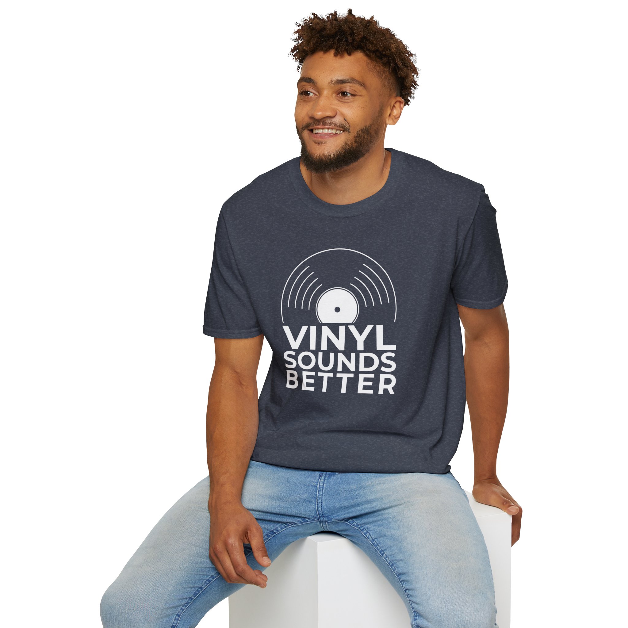 Vinyl Sounds Better T-Shirt — Retro Record Lover Tee - Image 79
