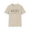 Music Lover's Unisex Softstyle T-Shirt - Perfect Gift for Musicians and Music Enthusiasts - Thumbnail Image 21