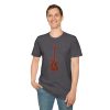 Electric Guitar Graphic T‑Shirt — Red Pattern Rock Music Tee - Thumbnail Image 136