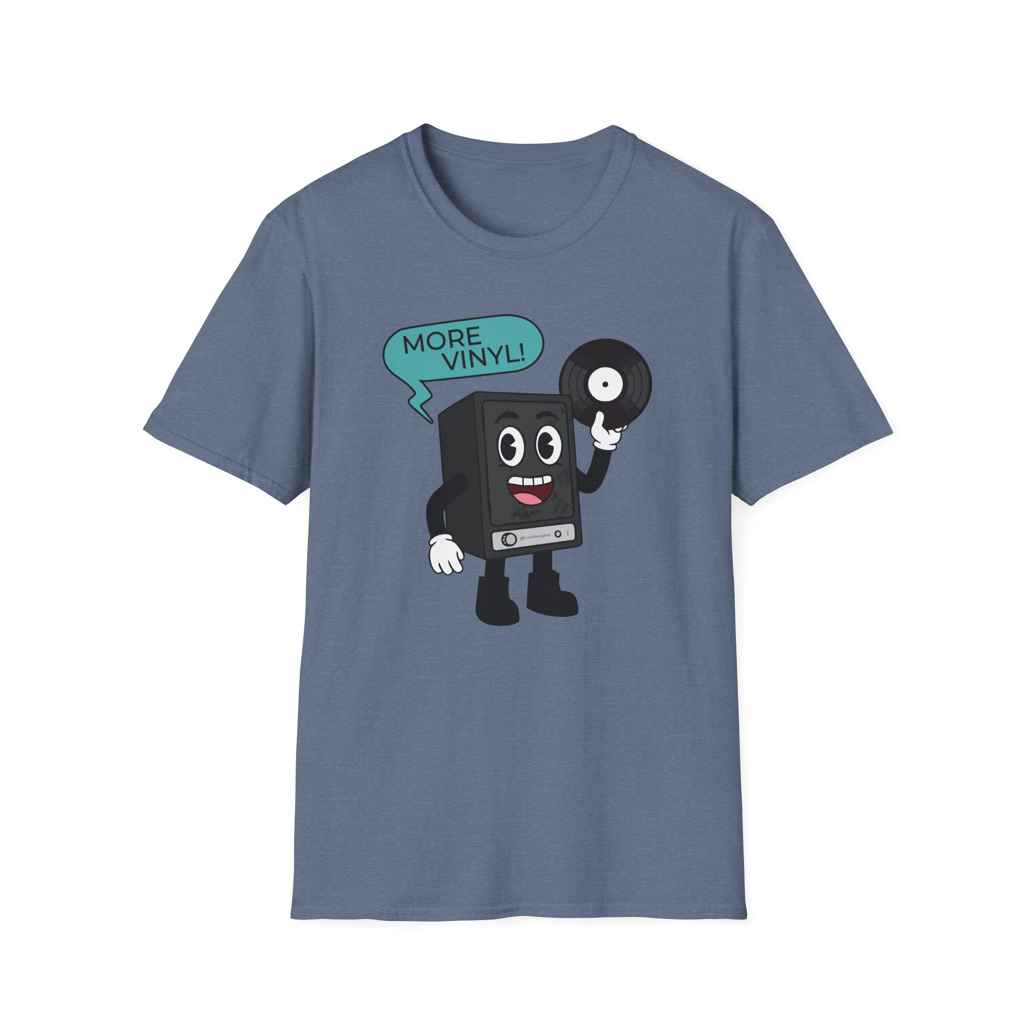 Vinyl Music Lover T-Shirt - More Vinyl Design - Image 37