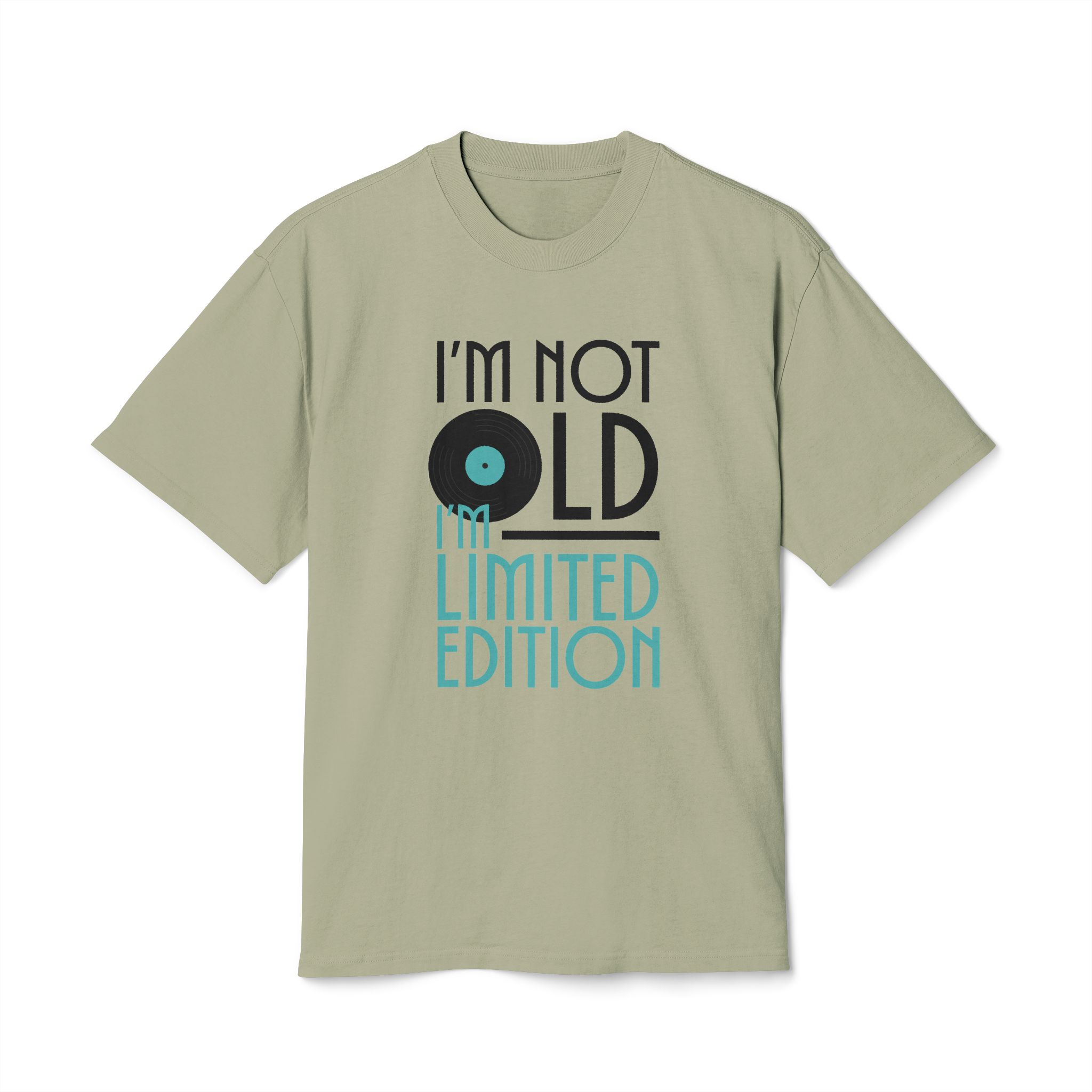Vintage Vinyl-Inspired Unisex Heavy Faded Tee: 'I'm Not Old, I'm Limited Edition' - Image 21