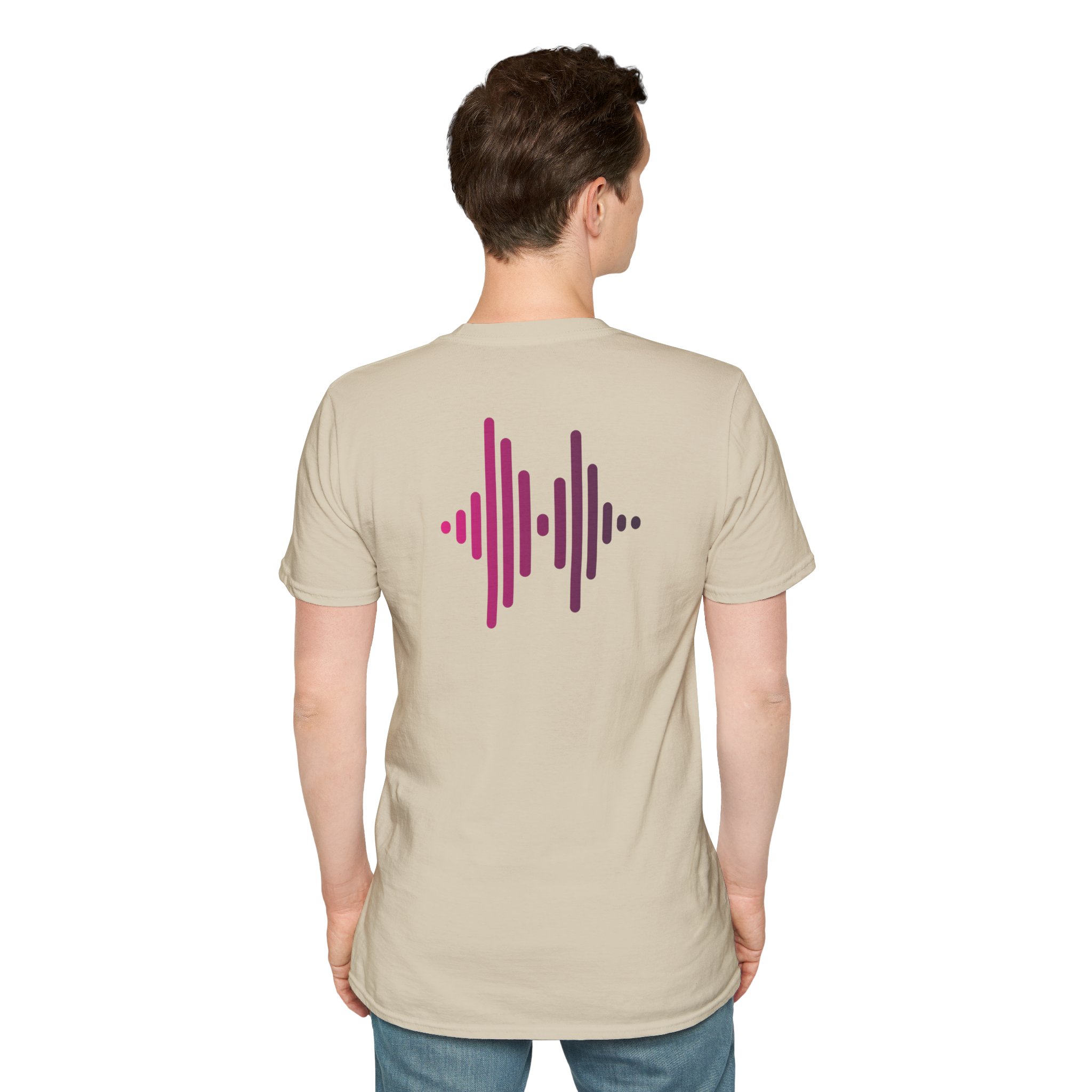 Soundwave Graphic T-Shirt — Modern Audio Waveback Tee - Image 30