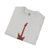 Electric Guitar Graphic T‑Shirt — Red Pattern Rock Music Tee - Thumbnail Image 44