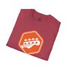 Orange Bass Guitar Badge T-Shirt — Retro Musician Tee for Bass Players - Thumbnail Image 121