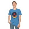 Retro Vinyl Record T-Shirt — Rainbow Stack Turntable Tee - Thumbnail Image 136