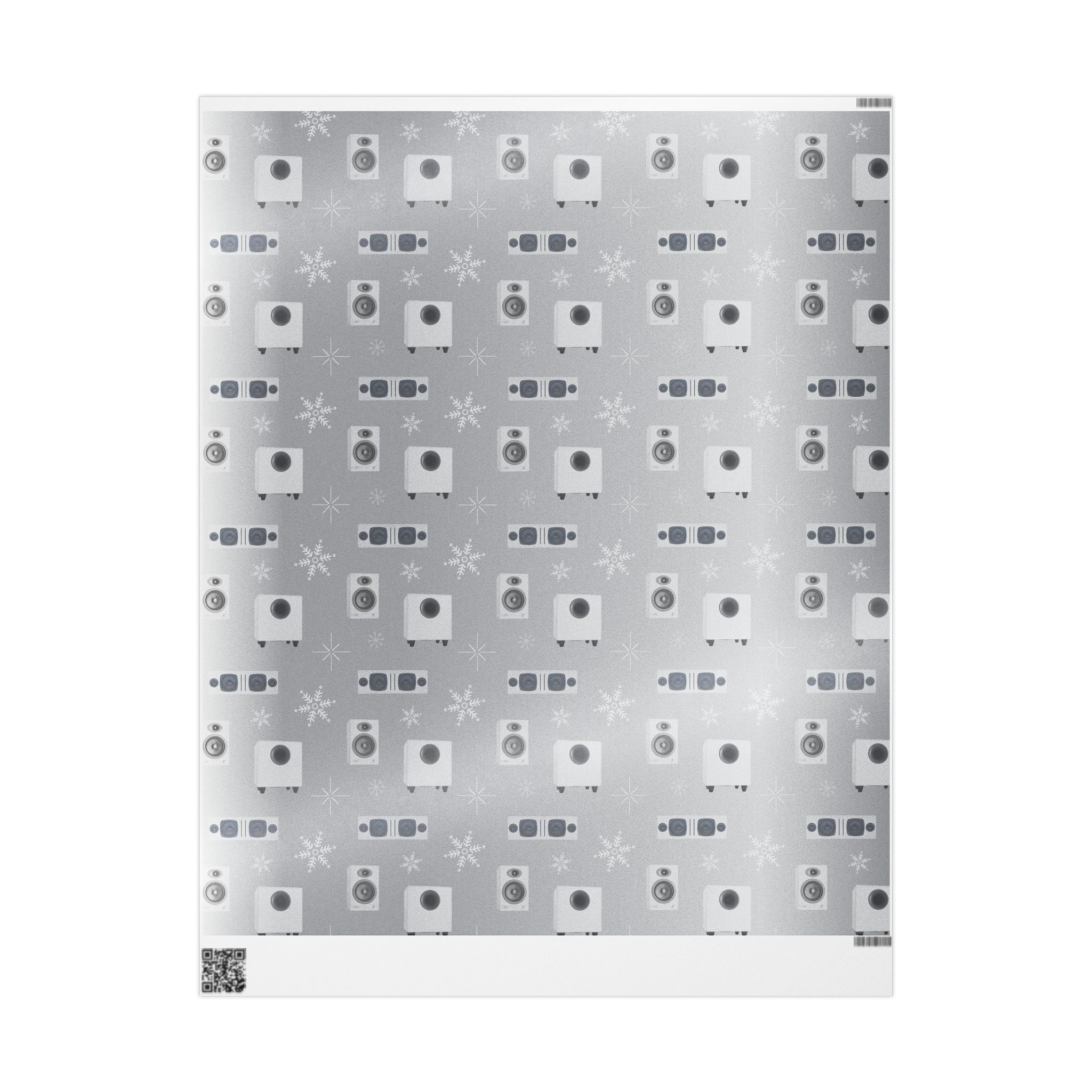 Holiday Wrapping Papers - Silver - Image 1