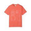 Blueprint Camera Unisex T-Shirt, Casual Wear, Artist Gift, Photography Tee, Unique Apparel, Comfortable Style - Thumbnail Image 5