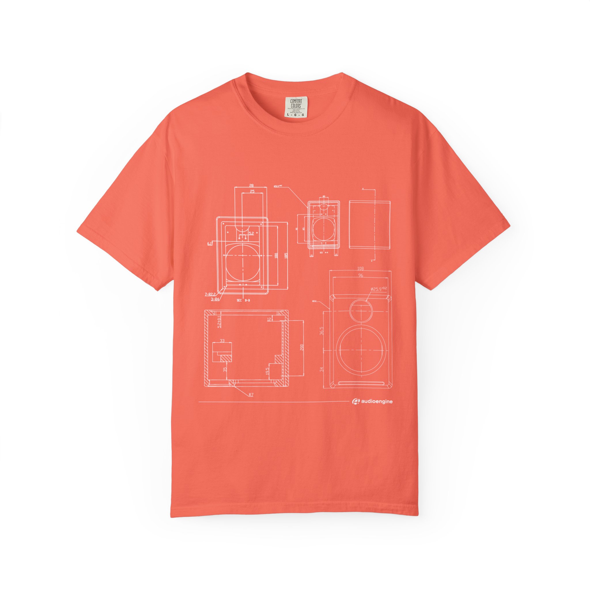 Blueprint Camera Unisex T-Shirt, Casual Wear, Artist Gift, Photography Tee, Unique Apparel, Comfortable Style - Image 5