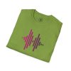 Audio Waveform Graphic Tee — Gradient Soundwave T-Shirt - Thumbnail Image 92