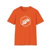Orange Bass Guitar Badge T-Shirt — Retro Musician Tee for Bass Players - Thumbnail Image 37