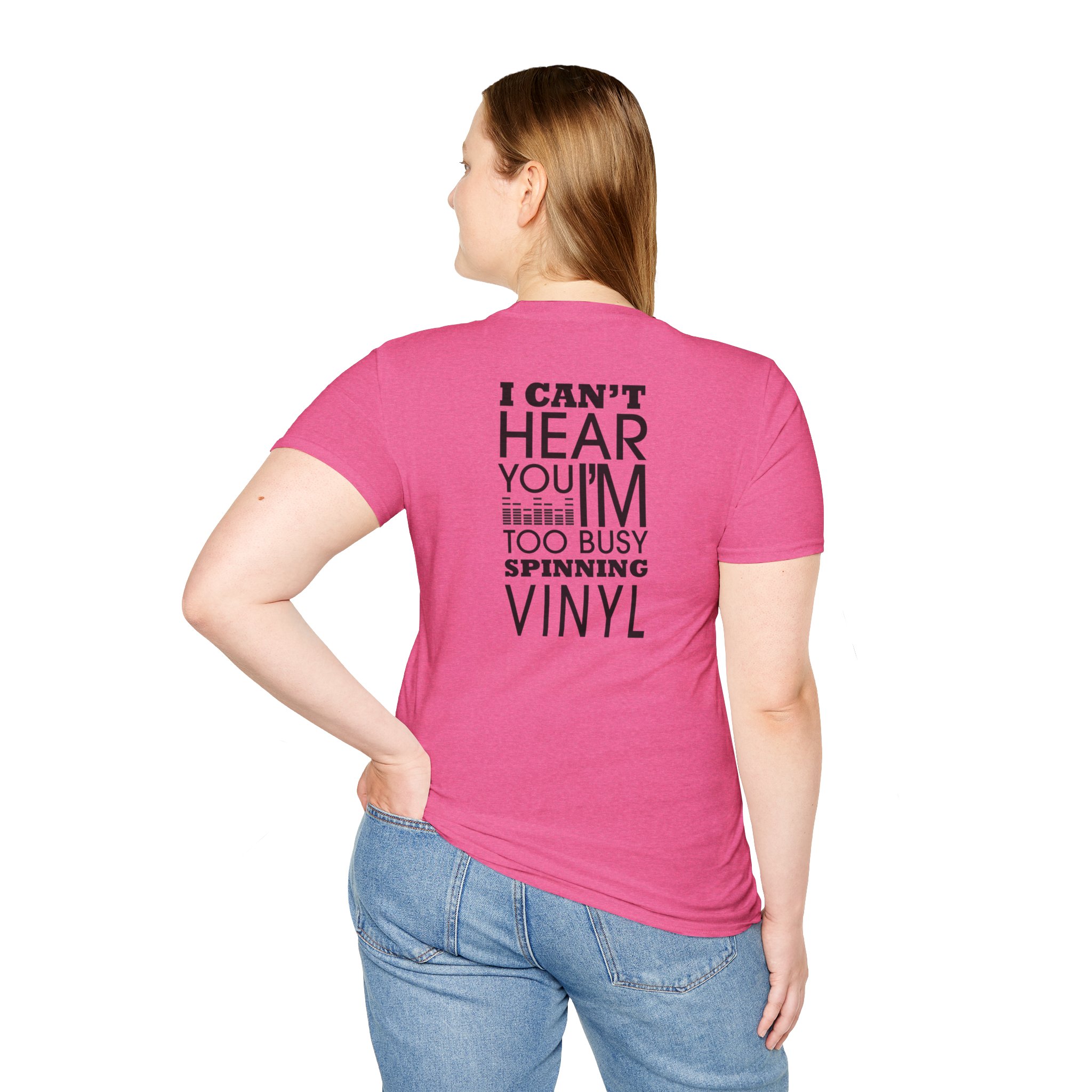 Vinyl Spinner T-Shirt - Unisex Music Lover Tee - Image 59