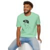 Retro Vinyl Head Illustration T-Shirt - Thumbnail Image 1