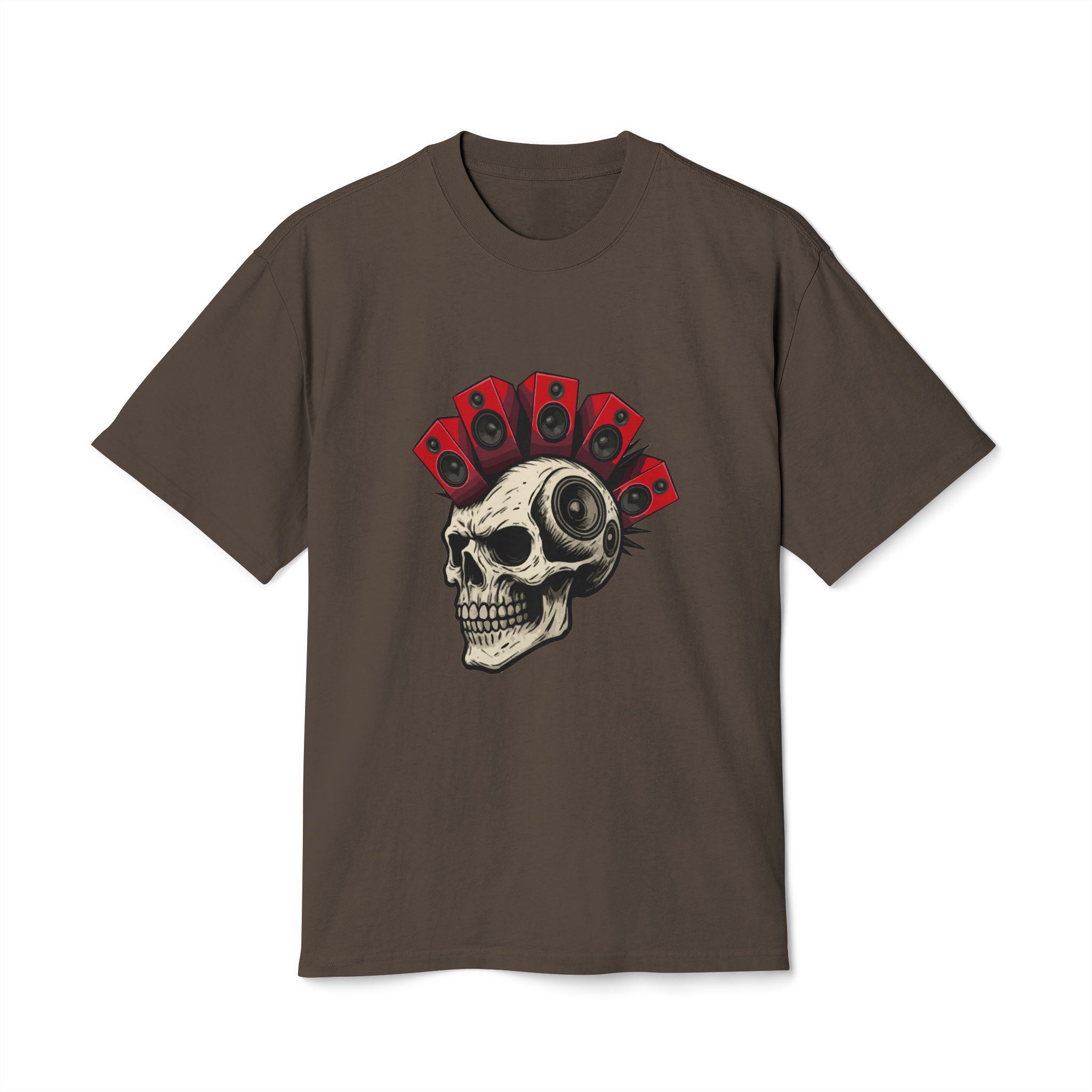 Faded Skull Music Tee - Unisex Retro Graphic T-Shirt - Image 13