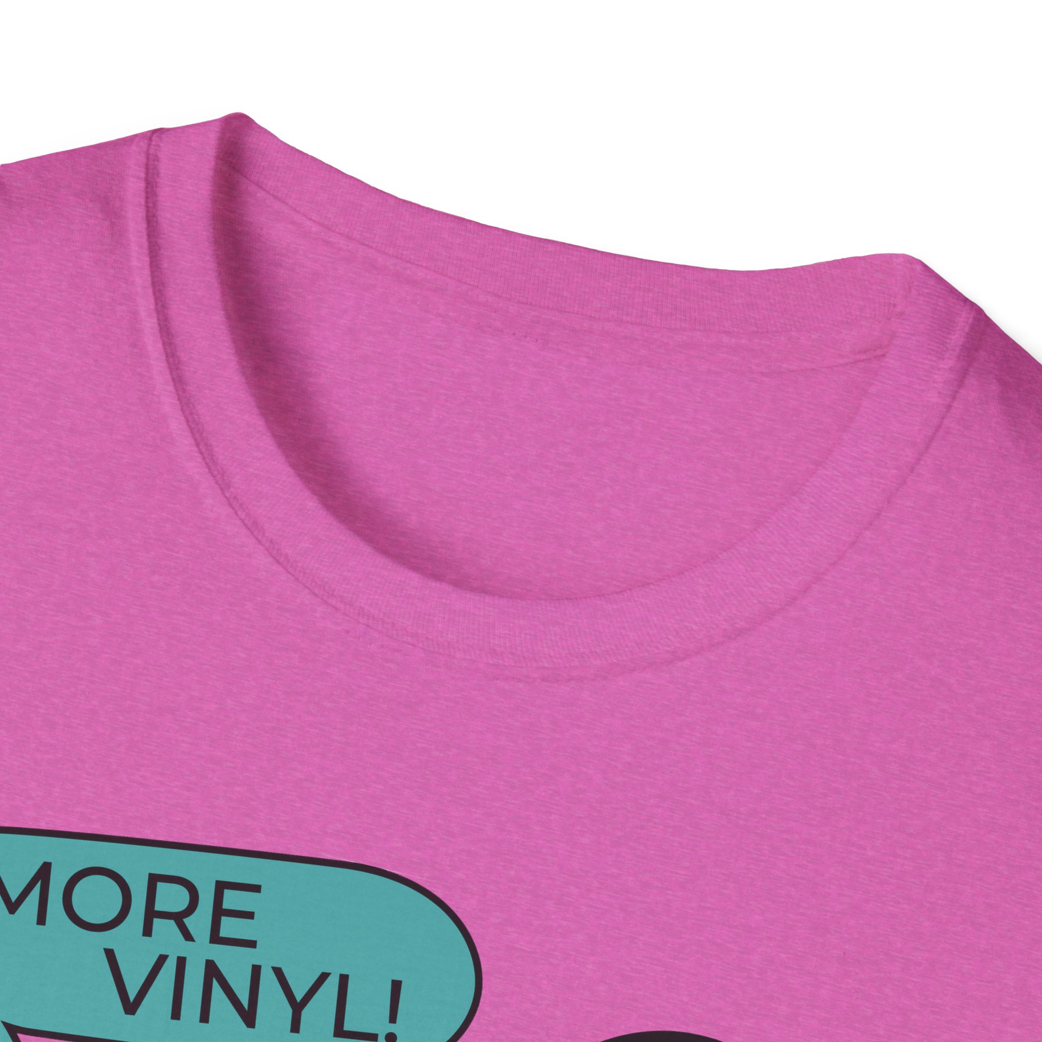 Vinyl Music Lover T-Shirt - More Vinyl Design - Image 51