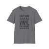 Vinyl Lover T-Shirt — "Caution! Can Talk About Vinyl For Hours" Music Tee - Thumbnail Image 61