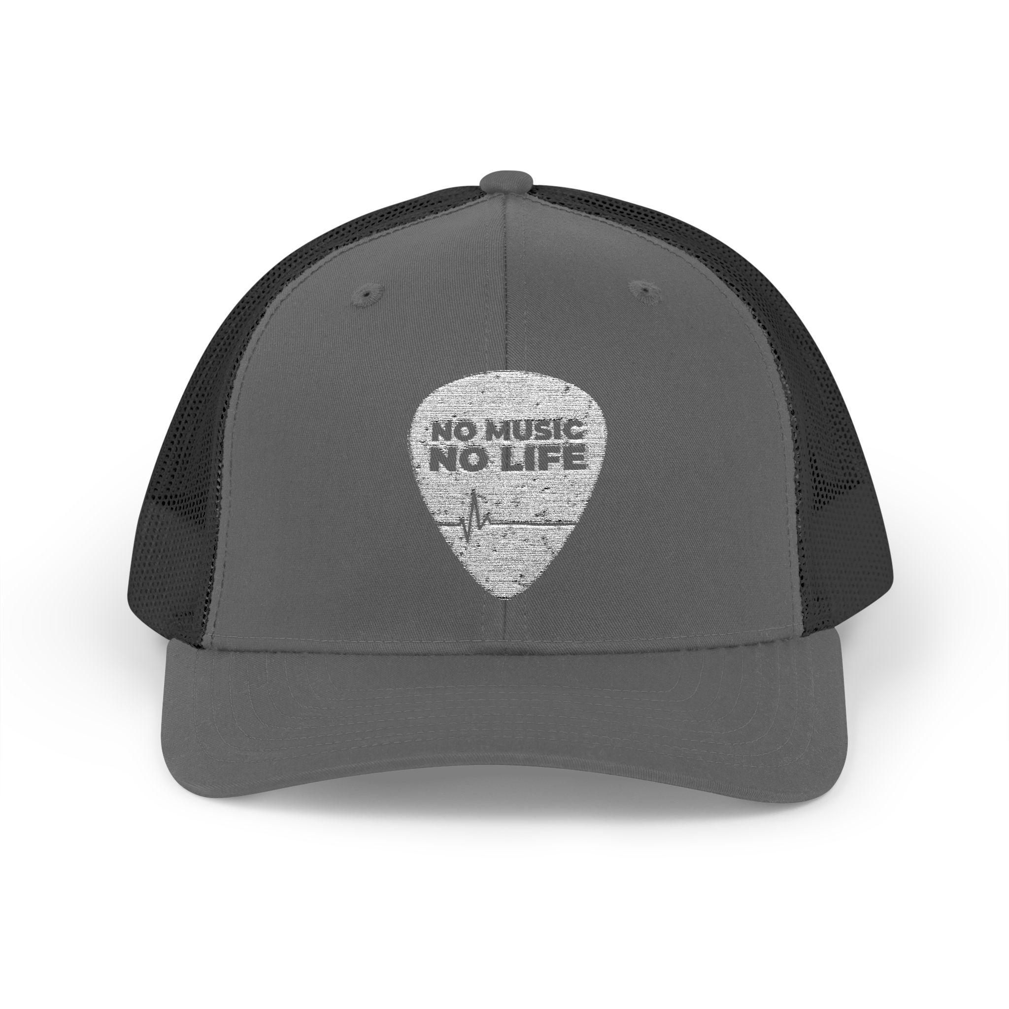 No Music No Life Snapback Trucker Cap for Music Lovers - Image 1