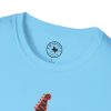 Electric Guitar Graphic T-Shirt — Red Psychedelic Music Tee - Thumbnail Image 93