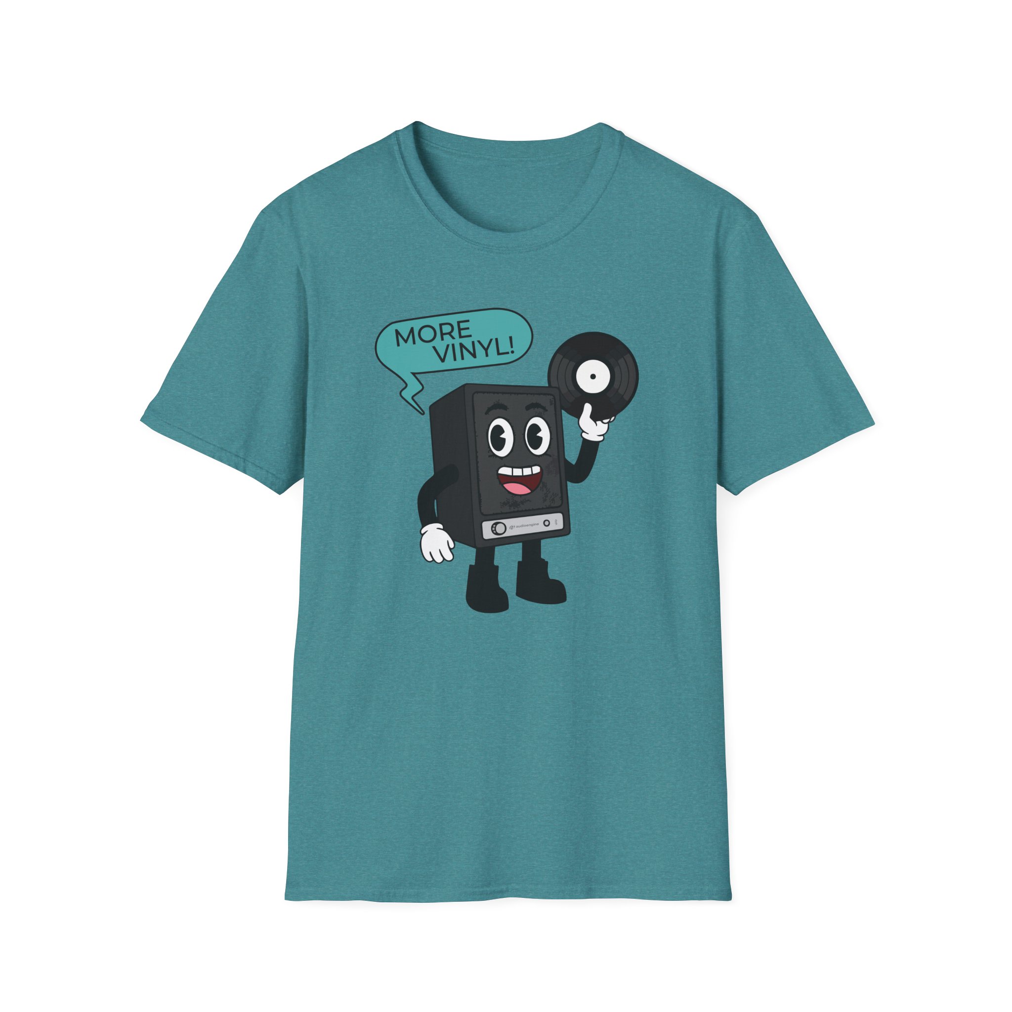 Vinyl Music Lover T-Shirt - More Vinyl Design - Image 29