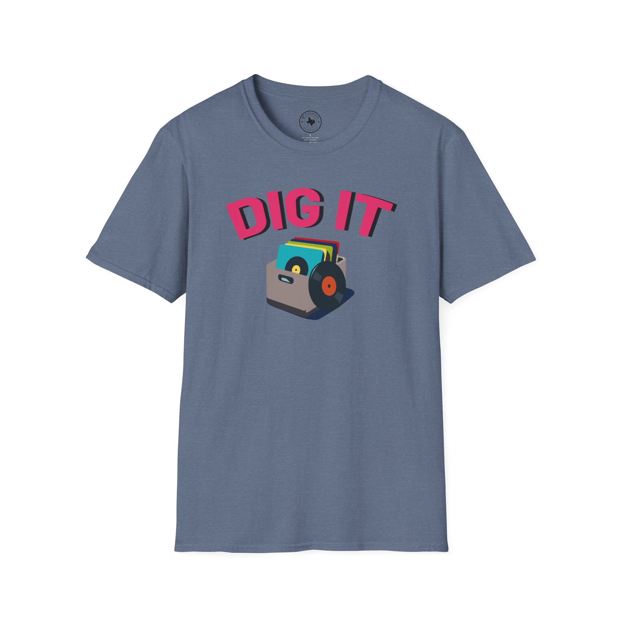 Dig It T-Shirt — Retro Excavator Graphic Tee - Image 109