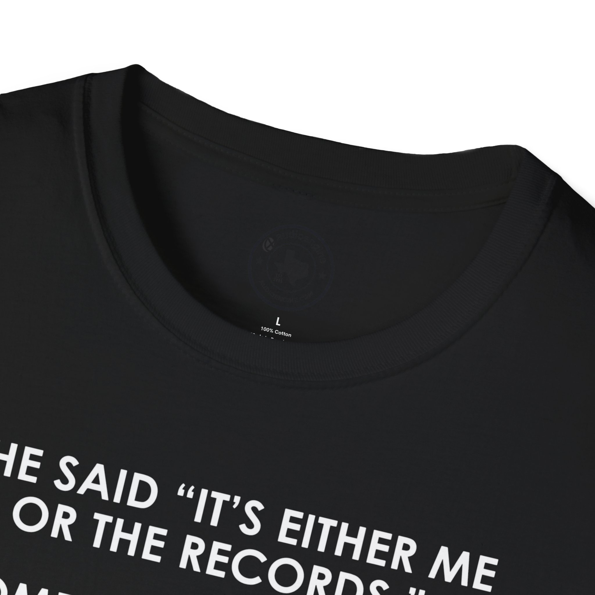 T-Shirt — “She Said ‘It’s Either Me or the Records.’ Sometimes I Miss Her.” Funny Music Lover Tee - Image 9