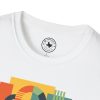 Retro Geometric Vinyl Record T-Shirt — Vintage Music Graphic Tee - Thumbnail Image 13