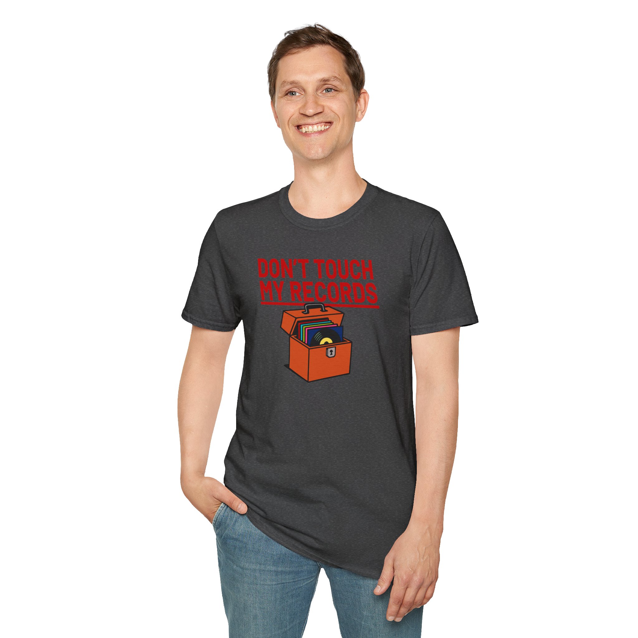 Don't Touch My Records T-Shirt — Retro Vinyl Collector Shirt - Image 69