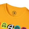 Music Icon Row T-Shirt — Colorful Band Equipment Graphic Tee - Thumbnail Image 30