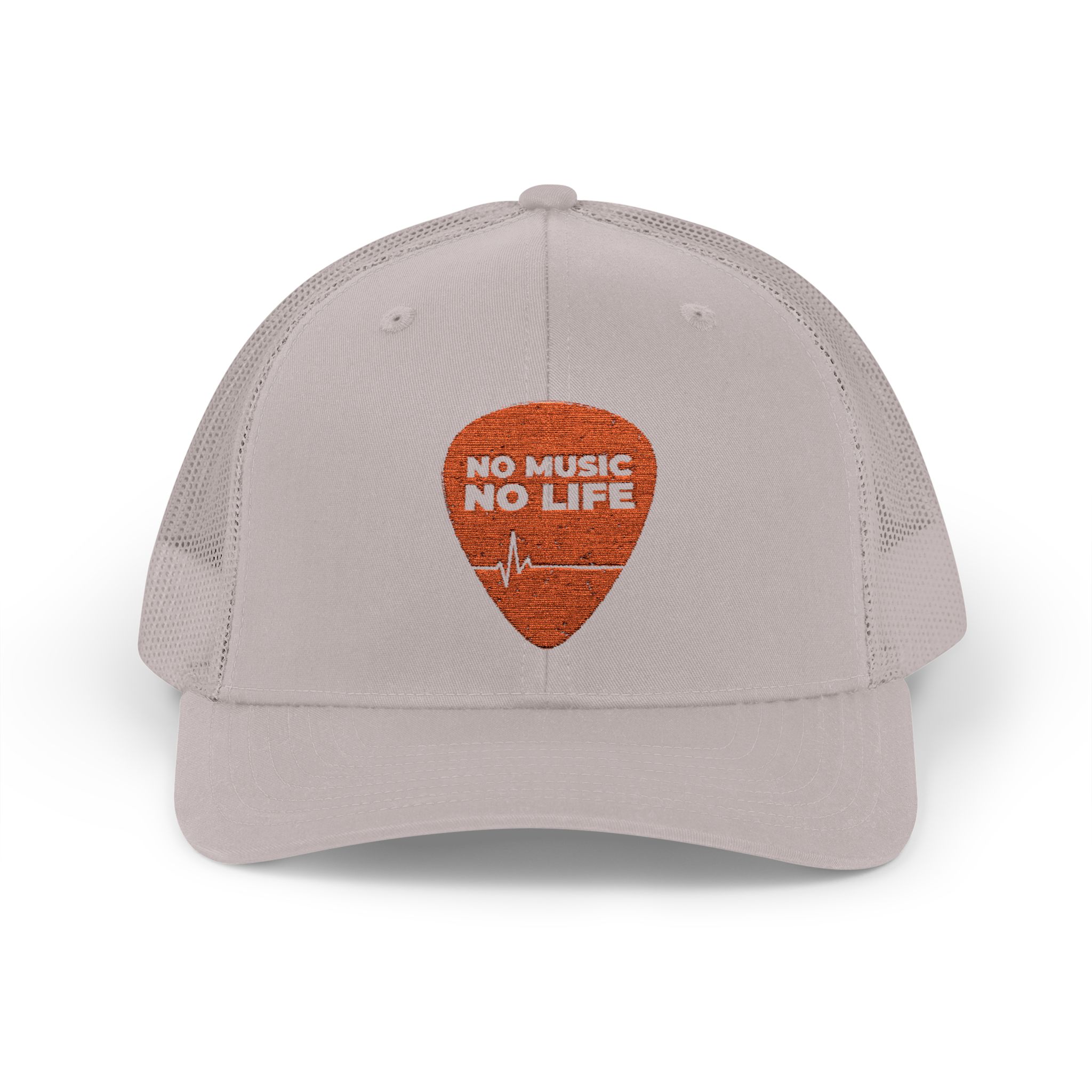 Music Lover Snapback Trucker Cap - 'No Music No Life' - Image 1