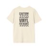 Vinyl Lover T-Shirt — "Caution! Can Talk About Vinyl For Hours" Graphic Tee - Thumbnail Image 32