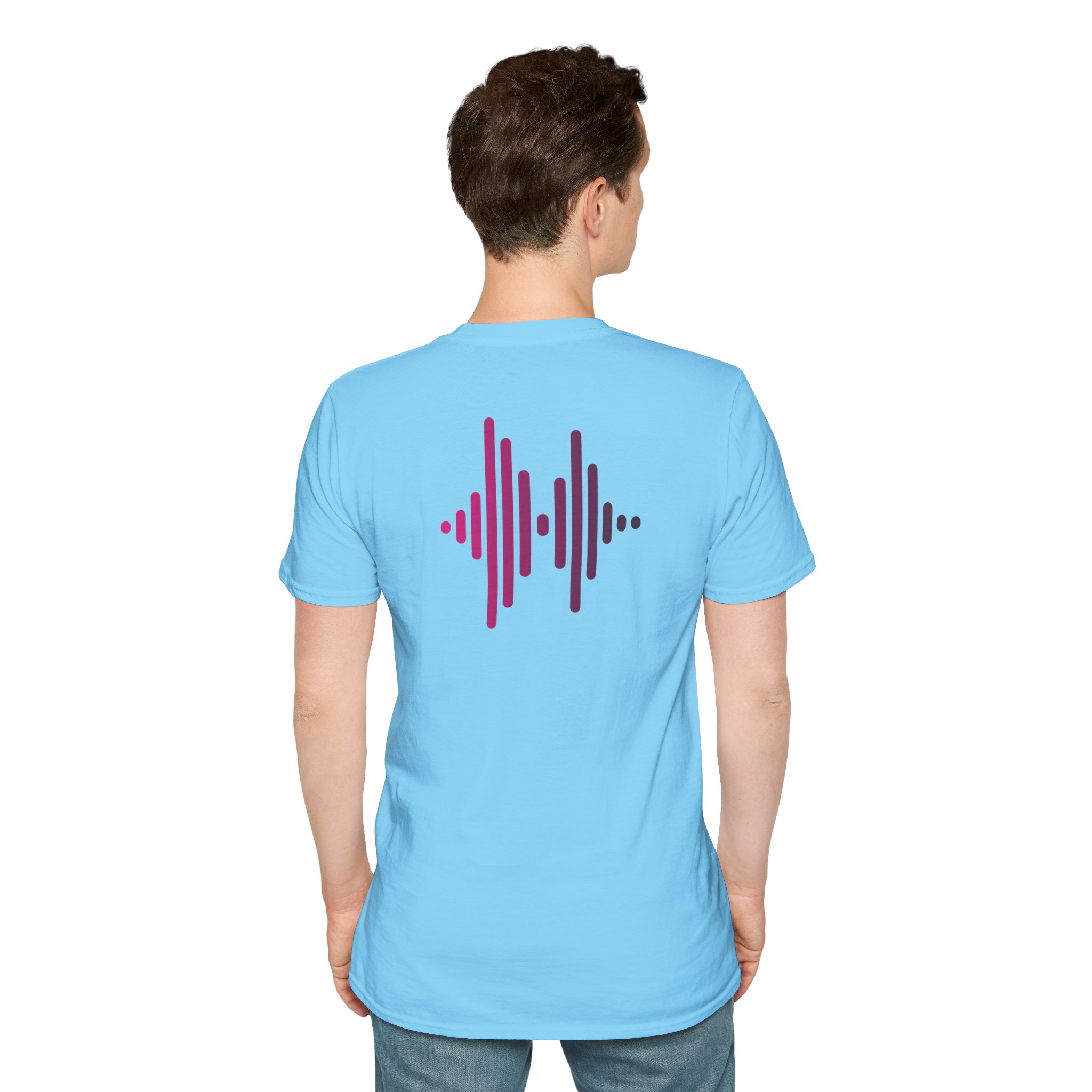 Soundwave Graphic T-Shirt — Modern Audio Waveback Tee - Image 72