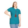 Electric Guitar Graphic T‑Shirt — Red Pattern Rock Music Tee - Thumbnail Image 105